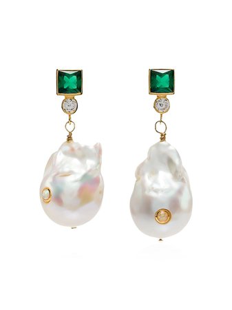Anni Lu pearl drop earring