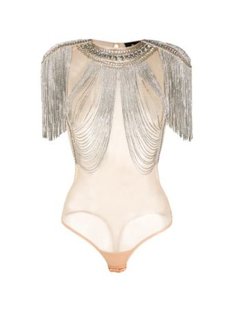 embellished bodysuit | Elisabetta Franchi | Eraldo.com