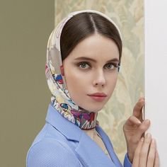 Grace Kelly style headscarf