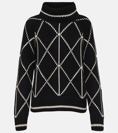 Solange Cashmere Turtleneck Sweater in Black - Bogner | Mytheresa