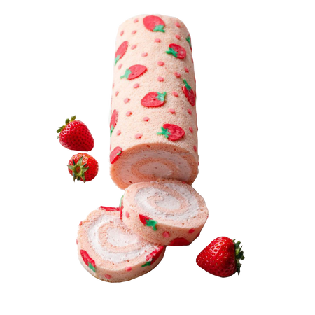 strawberry roll