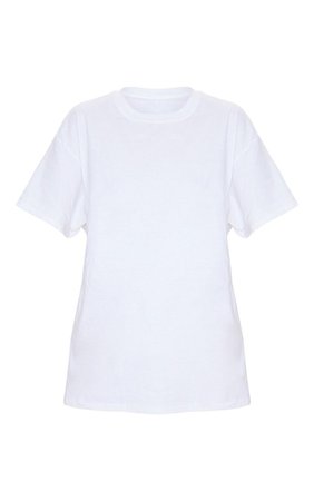 Ultimate White Oversized T Shirt | Tops | PrettyLittleThing