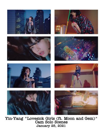 Yin-Yang “Lovesick Girls (ft. Moon and Gem)” MV