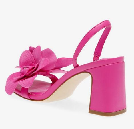 pink rose shoes