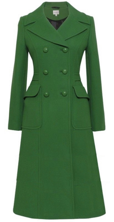 Kaliko green tailored coat