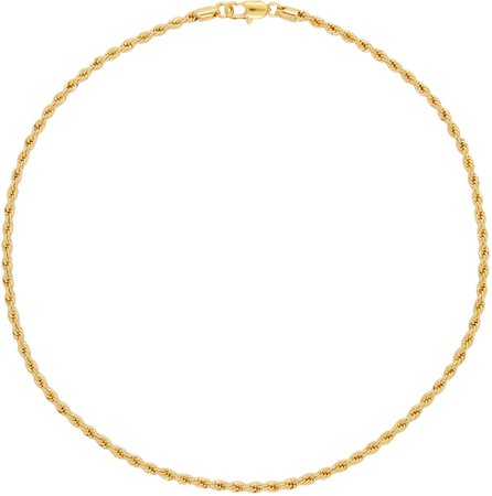 Laura Lombardi, Gold Rope Chain Necklace