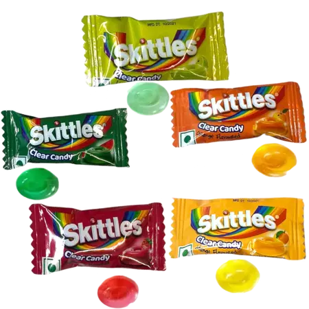 Skittles Clear Candy