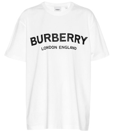 Logo Cotton T-Shirt | Burberry - Mytheresa