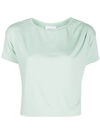 Mint Green Cropped T Shirt
