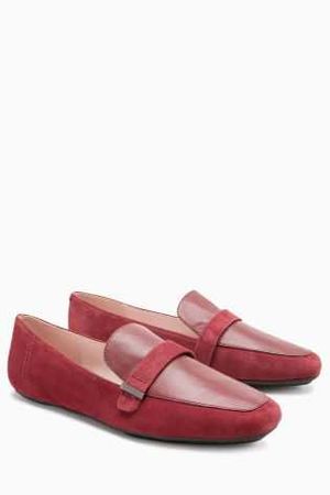 Buy Berry Leather Forever Comfort Loafers from Next Russia