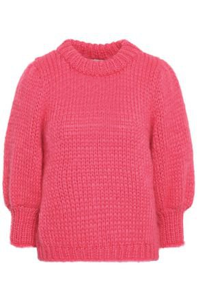 Julliard mohair and wool-blend sweater | GANNI | Sale up to 70% off | THE OUTNET