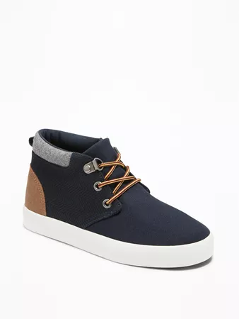 Color-Block Mid-Top Sneakers for Boys | Old Navy