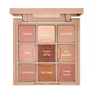 Amazon.com : HOLIKA HOLIKA My Fave Mood Eye Palette 01 Daisy | Matte, Shimmer Eyeshadow palettes brown shades | Highly Pigmented Eye shadow 9 Colors K Beauty Eye Makeup : Beauty & Personal Care