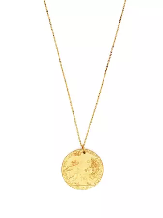 Alighieri coin-pendant Necklace - Farfetch