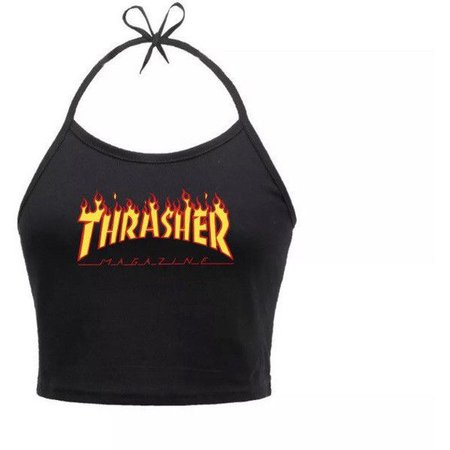 thrasher crop tops - Google Search