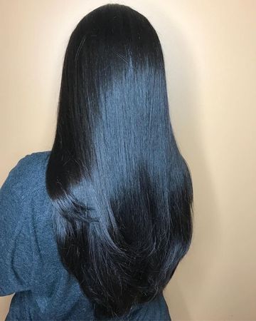 Silk Press hair