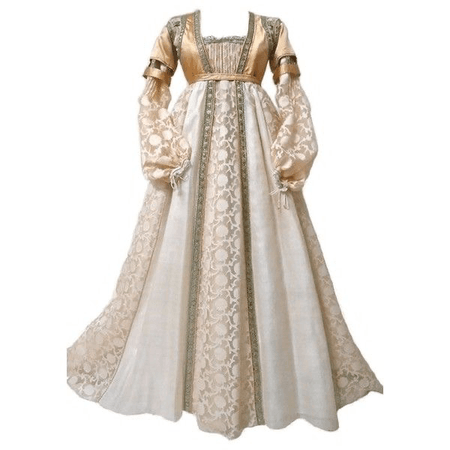 Italian Renaissance Silk Gown