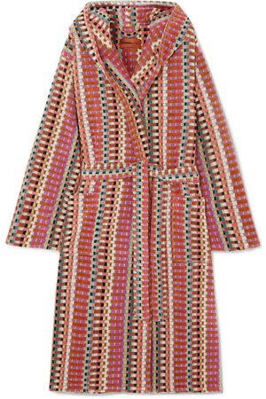 Missoni Home | Hooded cotton-terry robe | NET-A-PORTER.COM