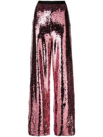 Pink sequence pants