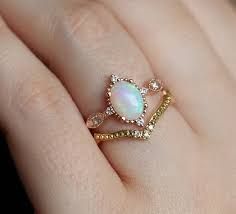opal engagement ring - Google Search
