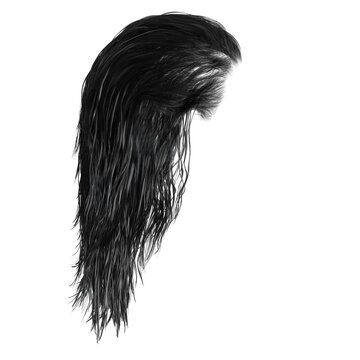 long wet hair png - Google Search