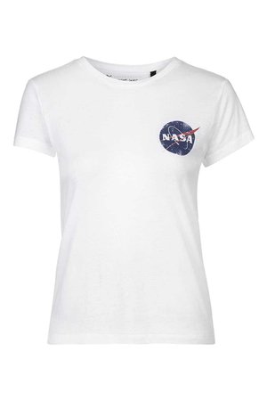 NASA Distressed Tee by Tee and Cake | Topshop