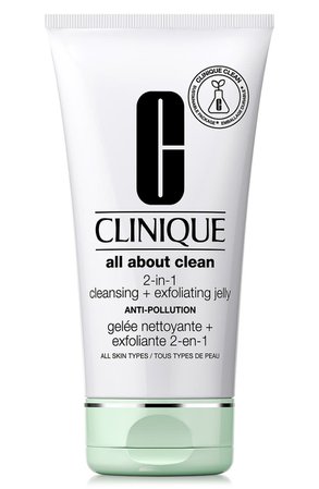 CLINIQUE All About Clean 2-in-1 Cleansing + Exfoliating Jelly | Nordstromrack