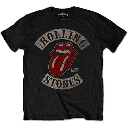 Wish | Rolling Stones Men's Tour 78 T-shirt Black