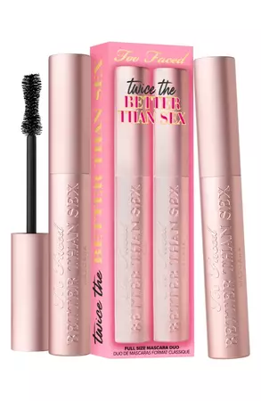 Too Faced Better Than Sex Volumizing Mascara Duo $56 Value | Nordstrom