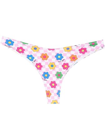 MC2 SAINT BARTH floral-print Bikini Bottoms - Farfetch