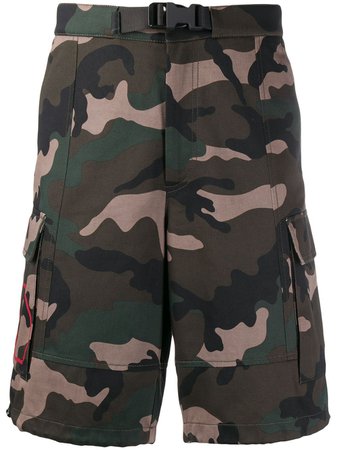 Valentino camouflage bermuda shorts