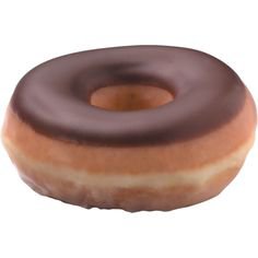 hocolate Iced Glazed Doughnuts ❤ liked on Polyvore featuring food, fillers, food and drink, food & drinks and fillers - brown