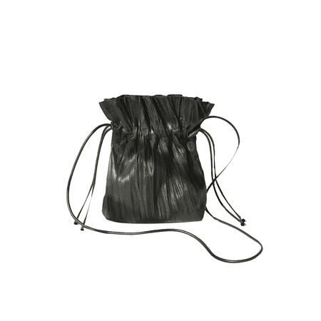 JESSICABUURMAN – BANIM Draw-String Leather Cross Body Bag