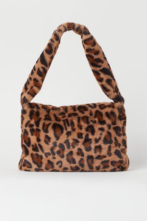 Faux Fur Bag - Beige/leopard print - Ladies | H&M US