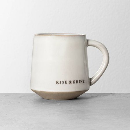 'Rise & Shine' Stoneware Mug - Hearth & Hand™ With Magnolia : Target