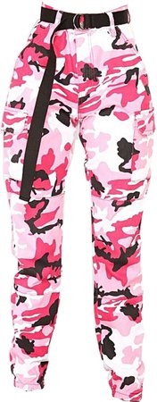 pink camp pants