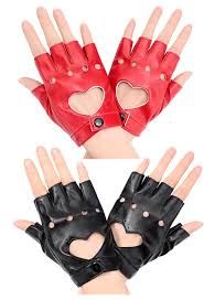 queen of hearts leather gloves - Google Search