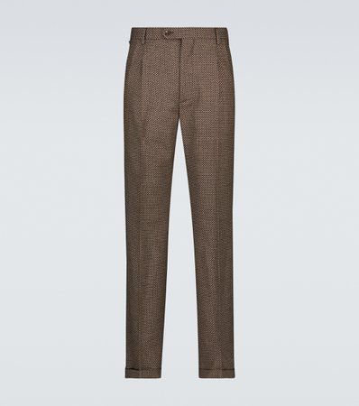 Gucci, Pleated wool pants