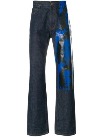 Calvin Klein 205W39nyc x Andy Warhol Foundation Sandra Brant Jeans - Farfetch
