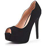Amazon.com | ZriEy Women's Sexy Noble Platform Sandals Ankle Strap High Heels for Cocktail Prom Party Wedding Dancing Shoes | Platforms & Wedges