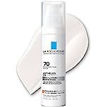 Amazon.com: La Roche Posay Anthelios UV Correct Sunscreen Moisturizer SPF 70, Daily Anti-Aging Face Moisturizer with Sunscreen and Niacinamide to Even Skin Tone & Fine Lines, Sun Protection for Sensitive Skin : Beauty & Personal Care