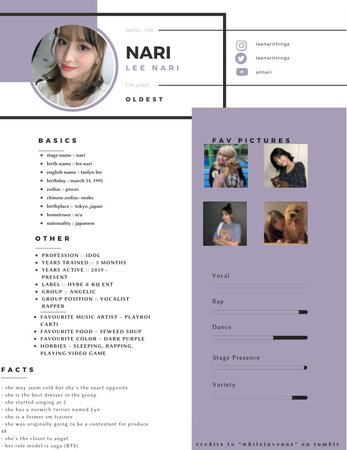 Nari Profile @Angelic_Official