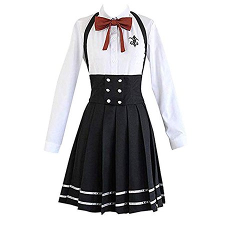 Amazon.com: MYYH Anime Shirogane Tsumugi Cosplay Costume Girl Black School Uniform: Gateway