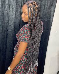 knotless braids with beads - Google Search