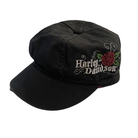 harley davidson newsboy baker boy cap hat