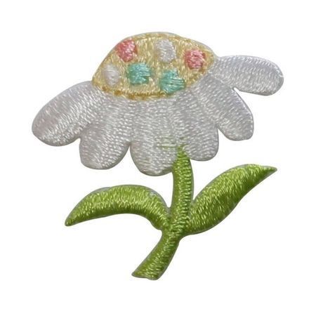ID 6748 White Spotted Daisy Patch Garden Spring Embroidered - Etsy Australia