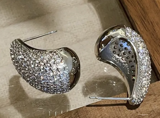 sparkle earrings