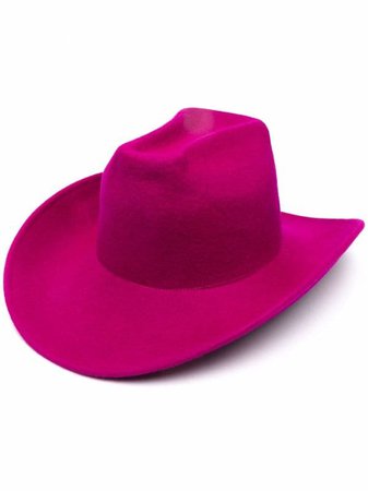 The Attico wide-brim Wool Cowboy Hat - Farfetch