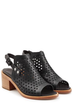Perforated Leather Sandals Gr. EU 38