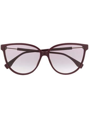 Fendi Eyewear cat-eye Frame Sunglasses - Farfetch